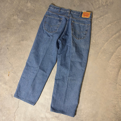 Levi's 550 Relaxed Fit Jeans Mens 38x30 Blue Baggy