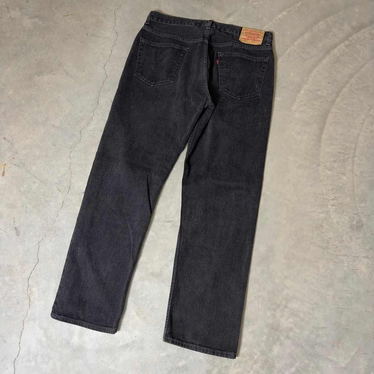 Vintage Levis 505 Jeans Mens 36x32 Black Made in Canada