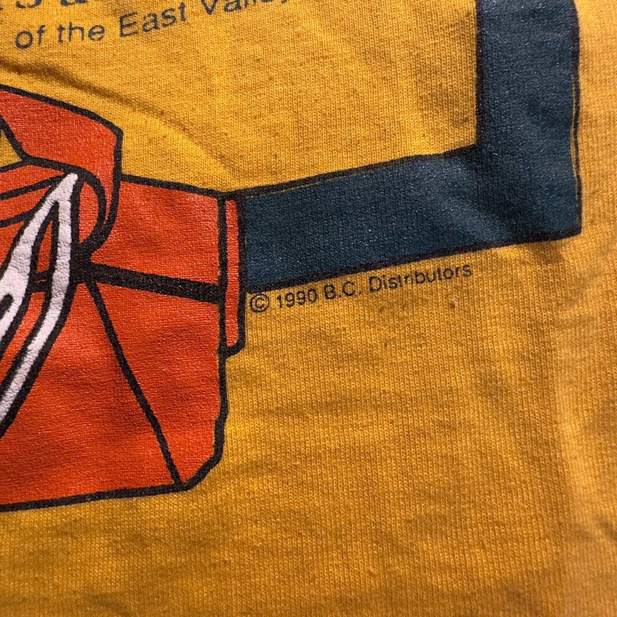 Vintage 1990 Fruit of the Loom Tempe Basketball TShirt Men M