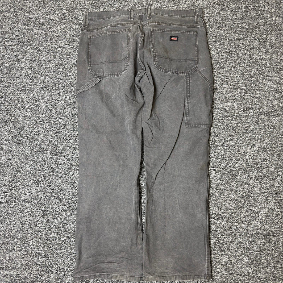 Dickies Carpenter Pants Mens 36x30 Faded Gray Workwear