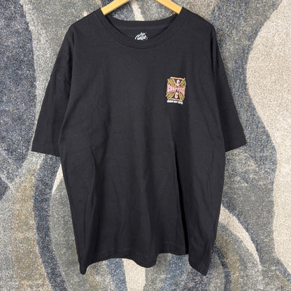 Caribbean Coast Choppers T-Shirt Mens 2XL Black Parrot Biker