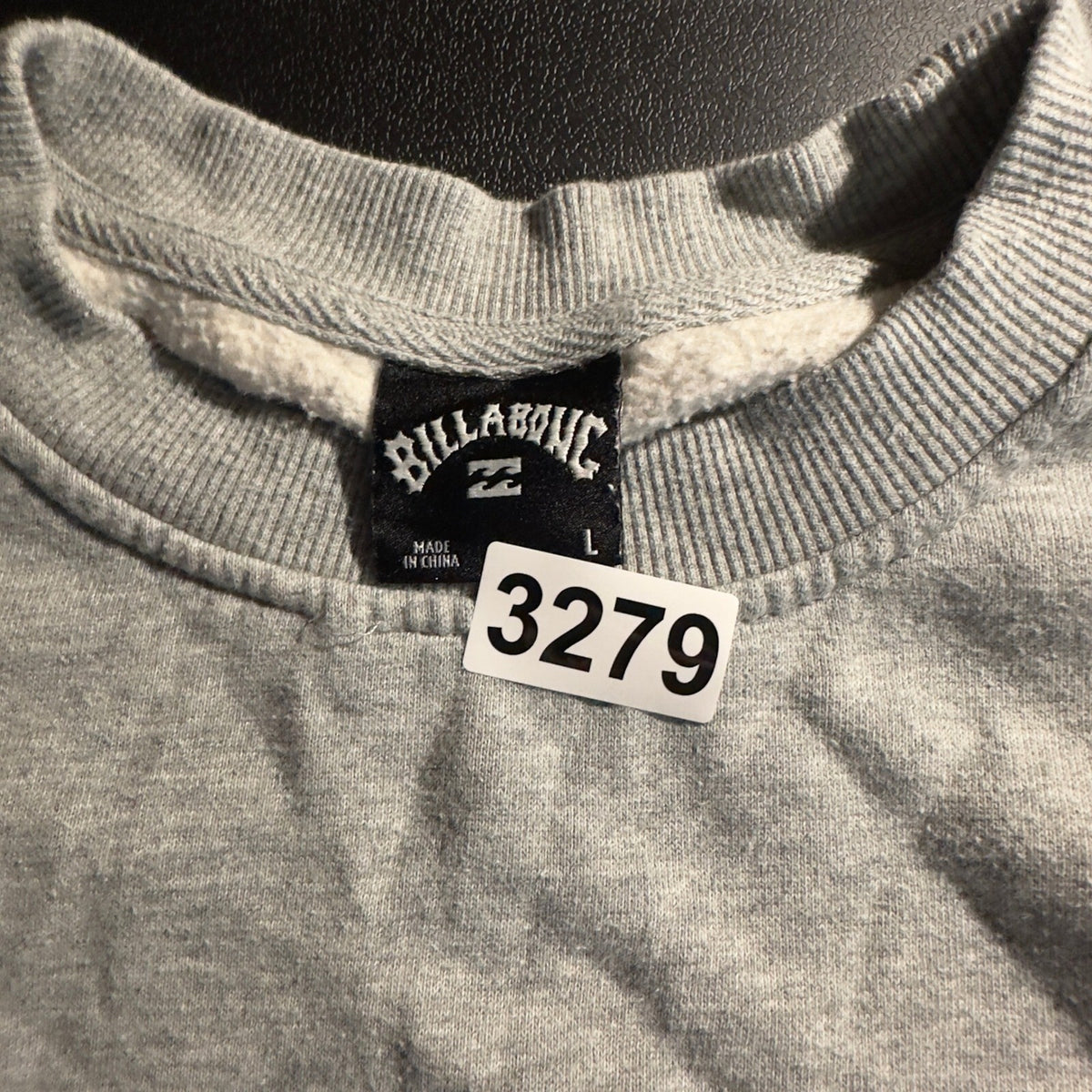 Billabong Sweatshirt Mens L Gray Established