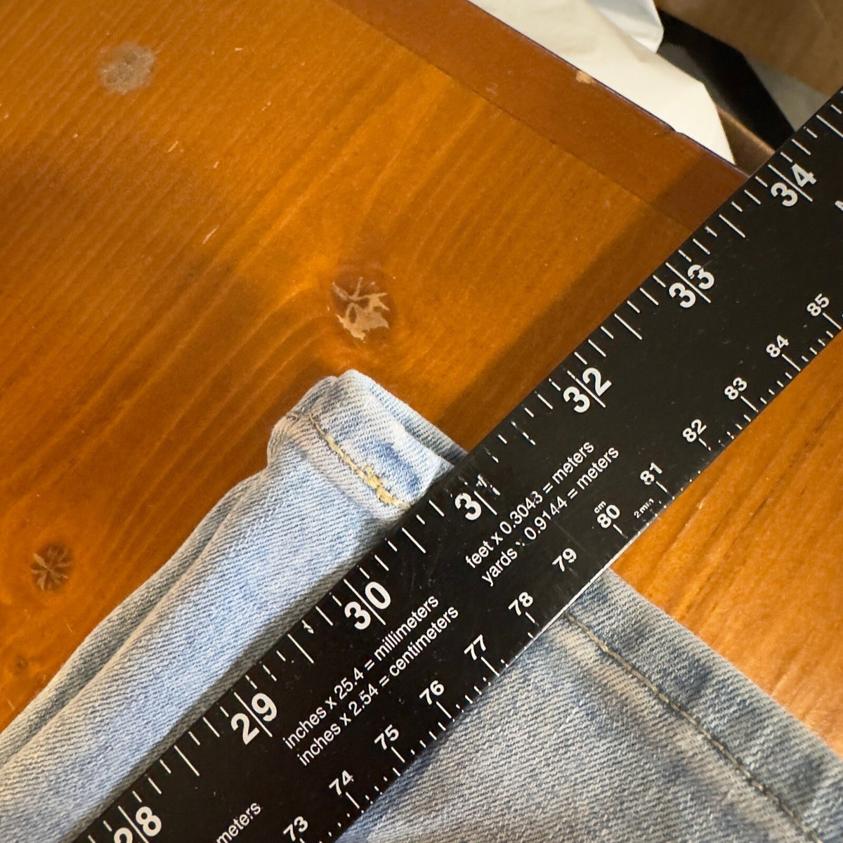 Levi's 711 Skinny Jeans Womens 29 Light Blue