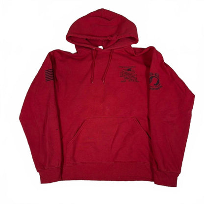 Air Force 320th TRS Hoodie Mens M Red Gator Plane Graphic