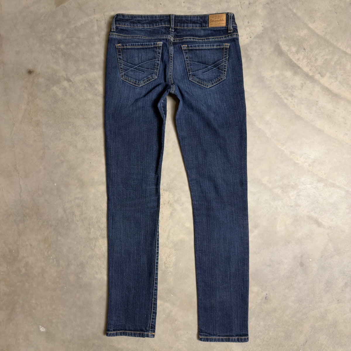 Aeropostale Bayla Skinny Jeans Womens 2 Regular Low Rise