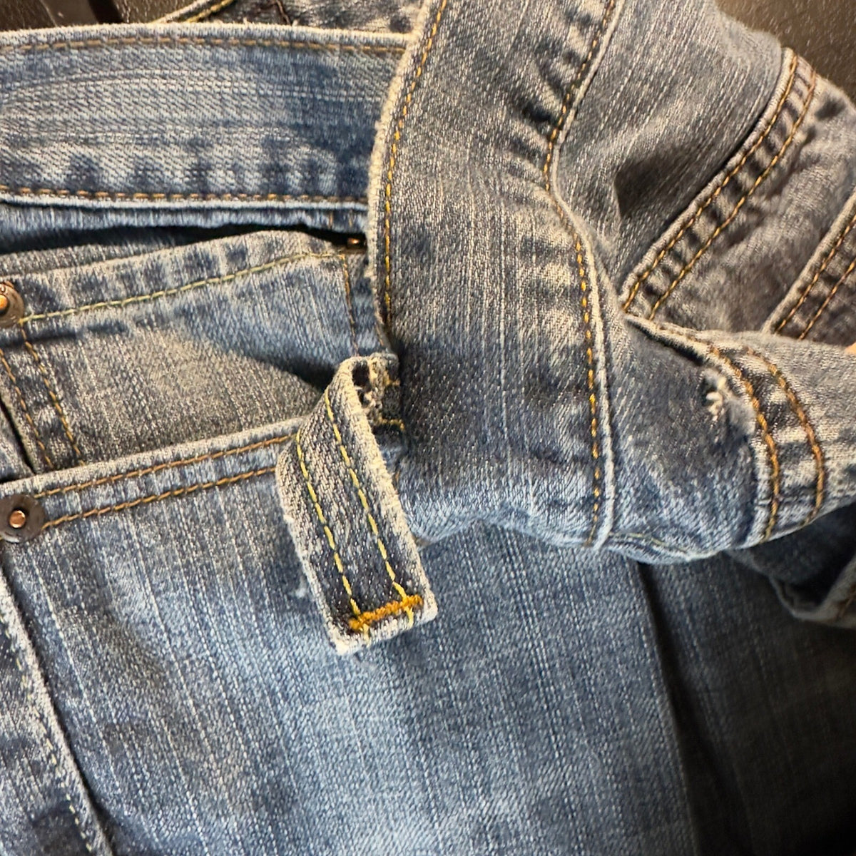 Levi's 505 Regular Fit Jeans Mens 32x34 Blue Baggy Straight