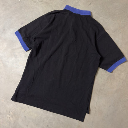 Vintage Outer Banks Hard Rock Cafe Polo Shirt Mens L Black