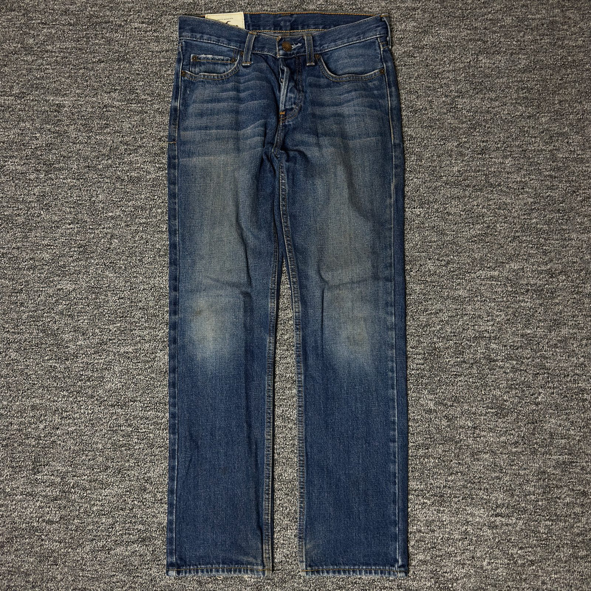 Y2K Hollister Slim Straight Jeans Mens 29x30 Med Wash