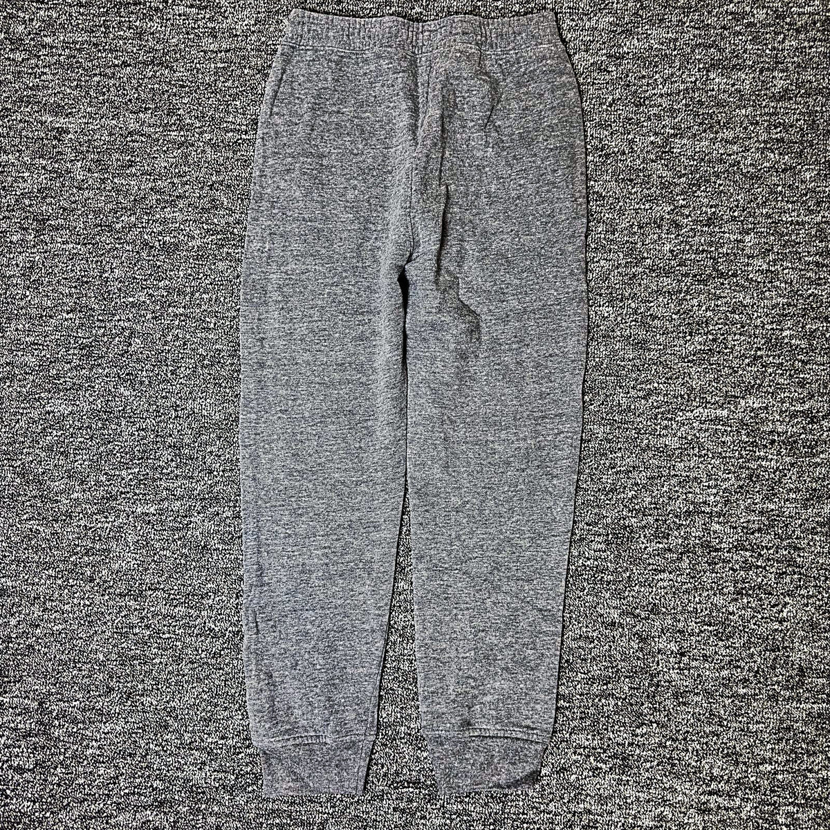 Abercrombie Kids Fleece Joggers Sweatpants 11/12 Gray Cuffed