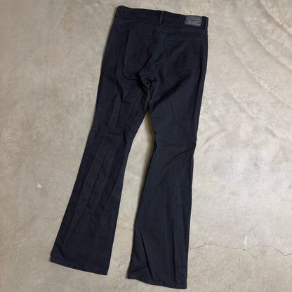 Levi Strauss Flare Jeans Womens Size Unknown Black Y2K
