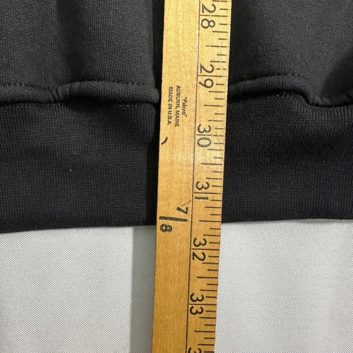 NWT Bayside Hoodie Mens 2XL Black Made in USA Heavyweight
