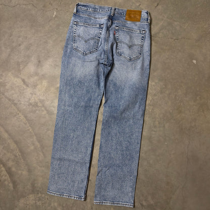 Levi's Premium 514 Jeans Mens 31x30 Light Wash Clean