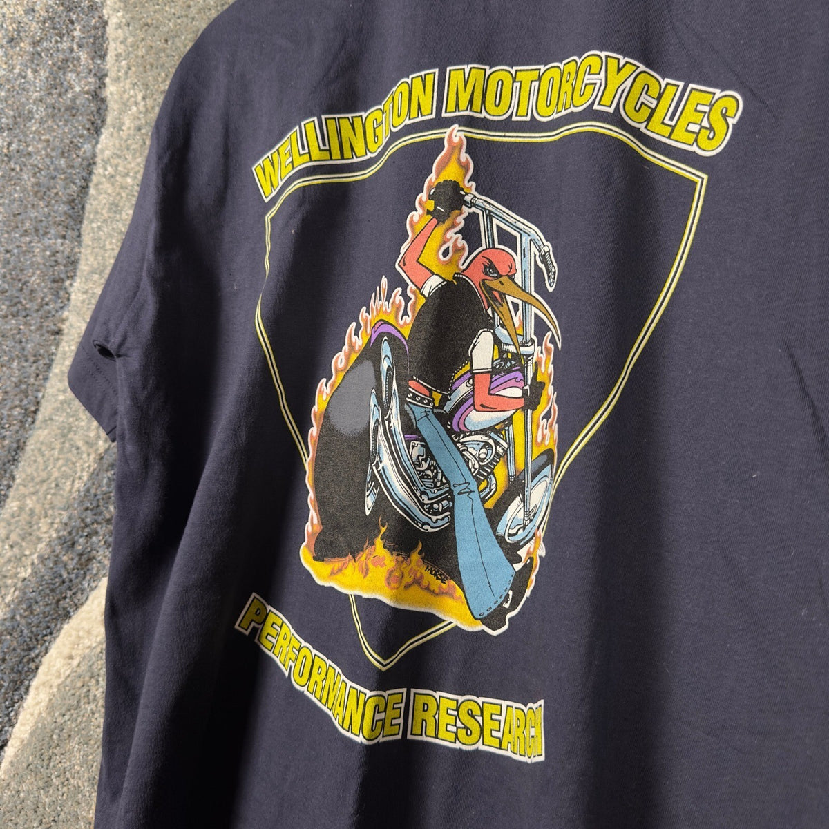 RARE Vintage Harley-Davidson T Shirt Mens S Screamin Kiwi