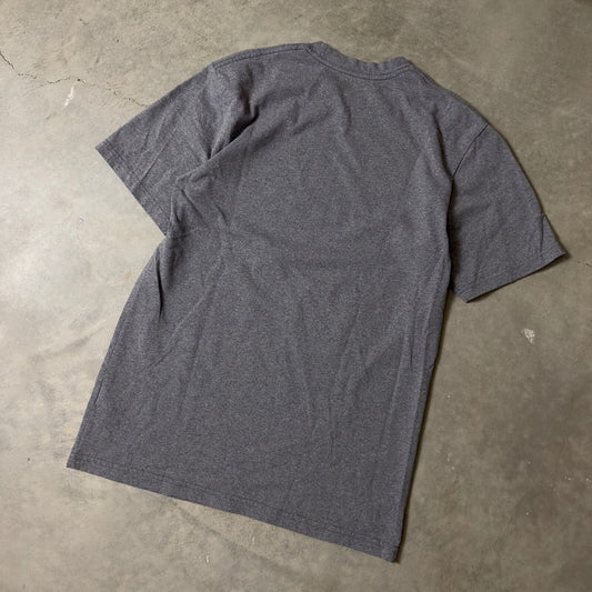 Patagonia Graphic T-Shirt Mens Small Grey Mountain Wave Logo