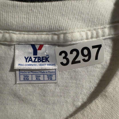 Vintage Yazbek Cancun Mexico Piranha T-Shirt Mens XL Y2K