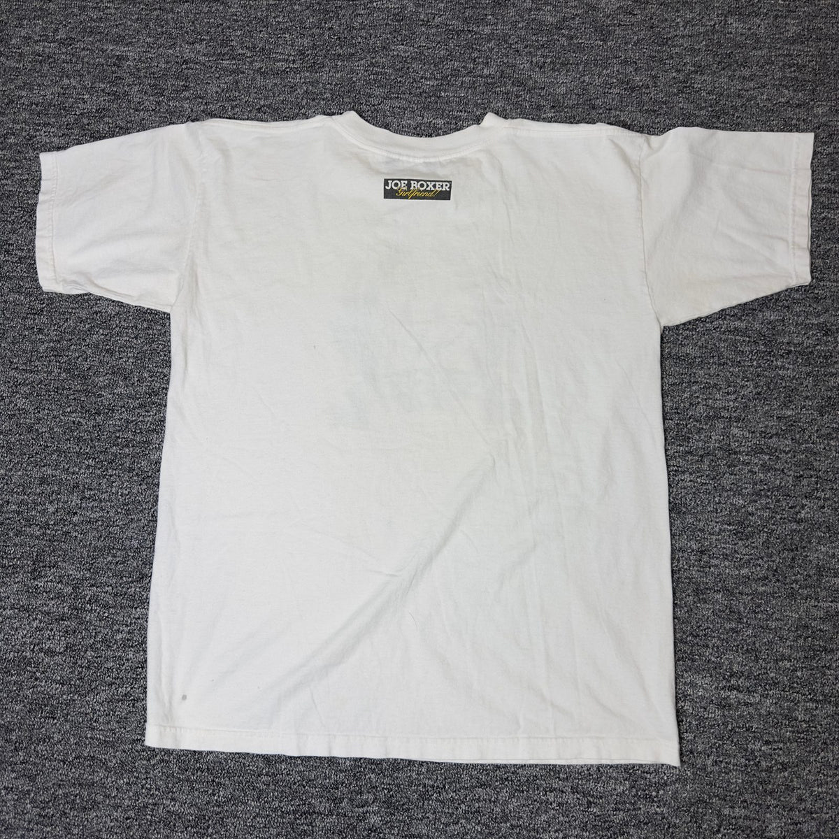 Vintage Joe Boxer Girlfriend Smiley Face Tee White OS