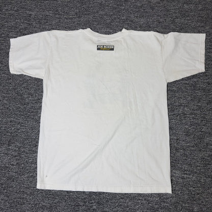 Vintage Joe Boxer Girlfriend Smiley Face Tee White OS