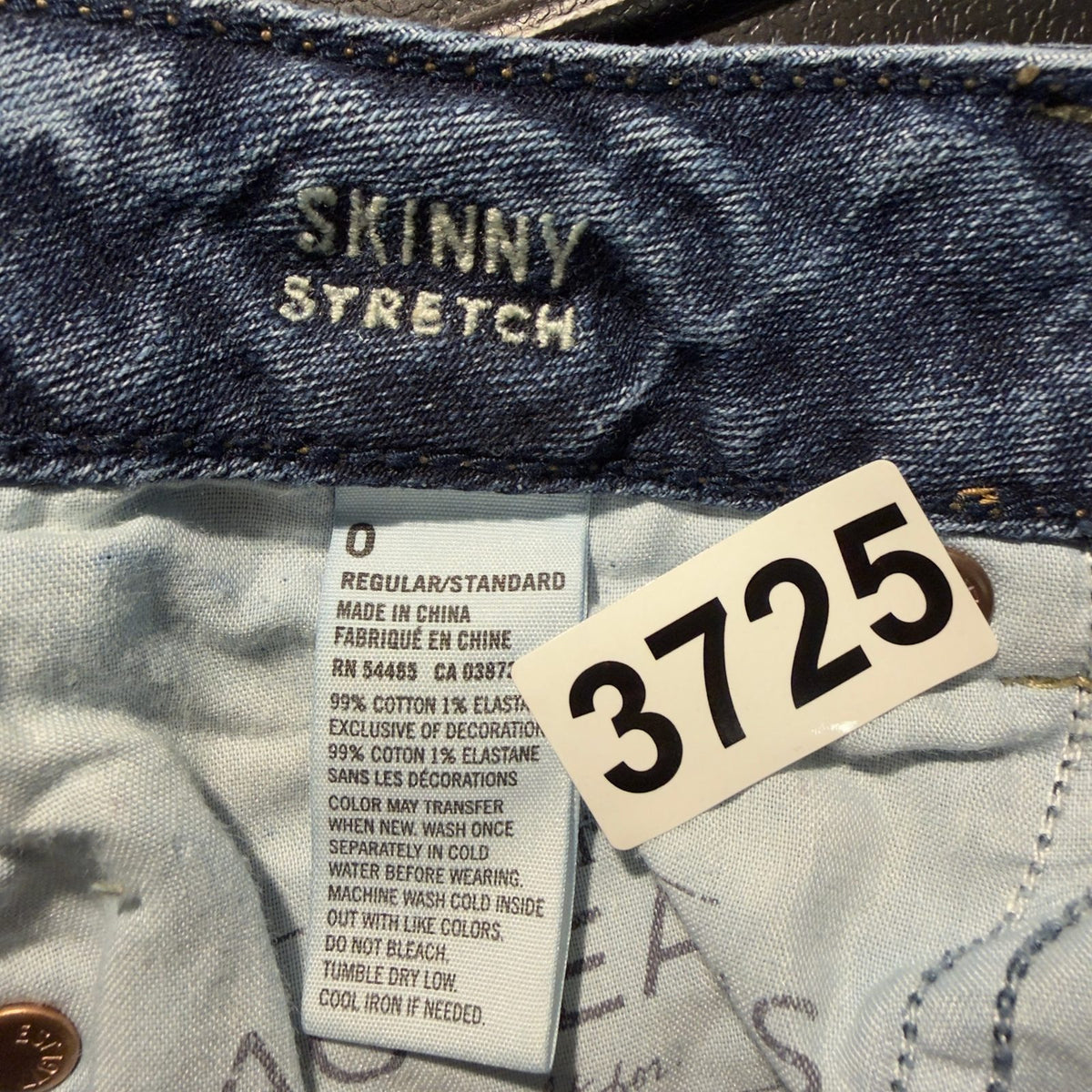 American Eagle Skinny Stretch Jeans Womens 0 Blue