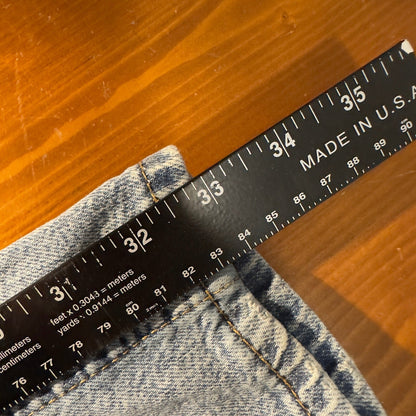 Levi's 511 Slim Fit Jeans Mens 34x32 Light Wash Repaired