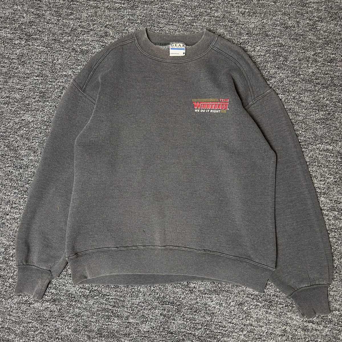 Vintage Team Winnebago Gear For Sports Crewneck Mens M