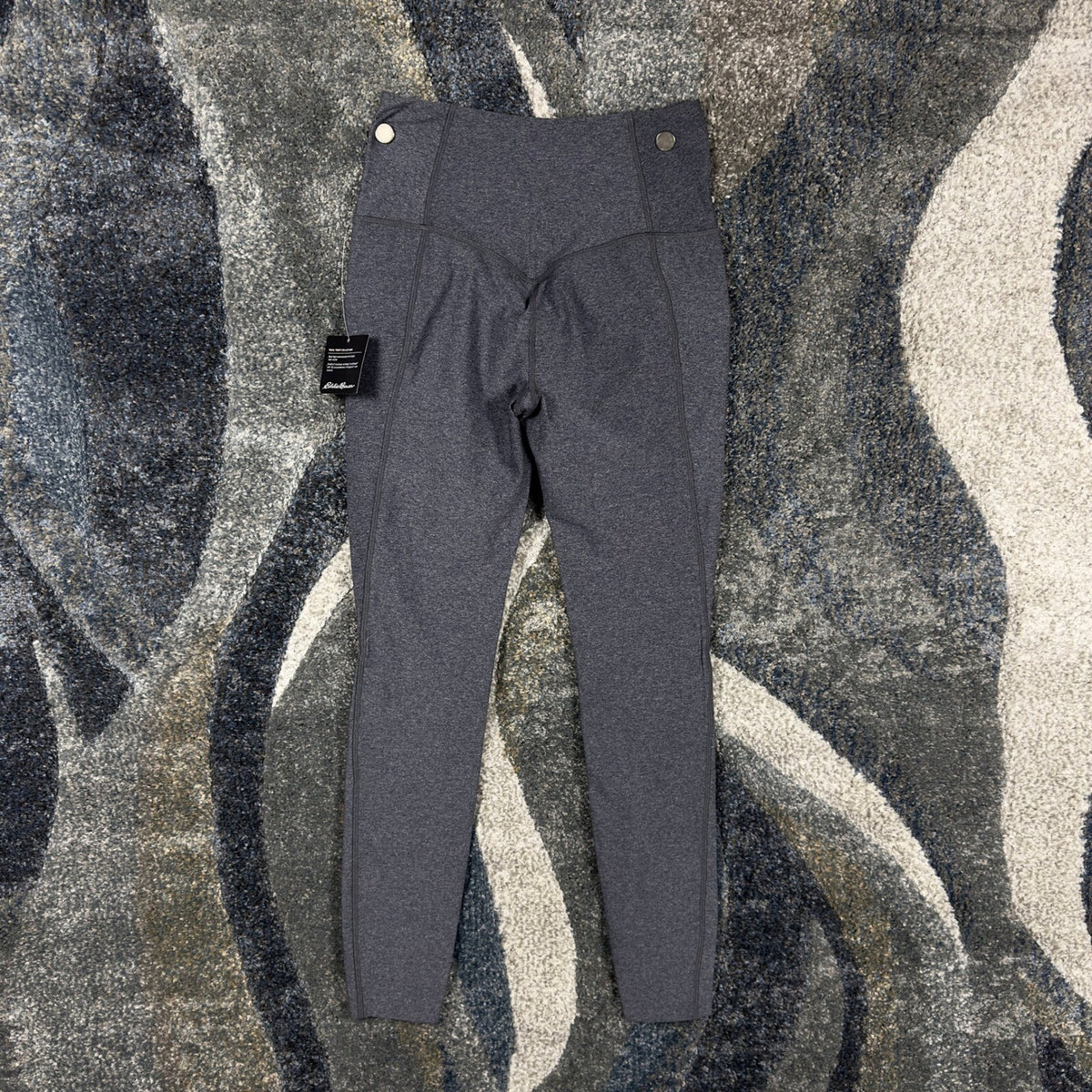 NWT Eddie Bauer Trail Tight Leggings Womens XS Heather Gray
