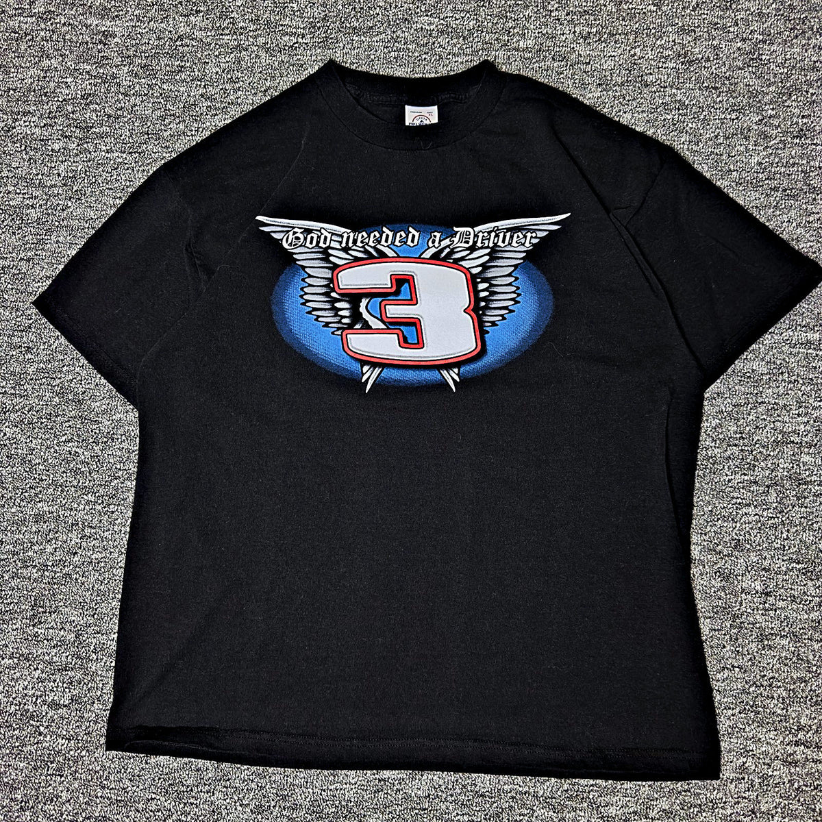 Delta God Needed a Driver #3 Graphic Tee Mens XL Black
