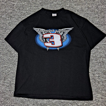 Delta God Needed a Driver #3 Graphic Tee Mens XL Black