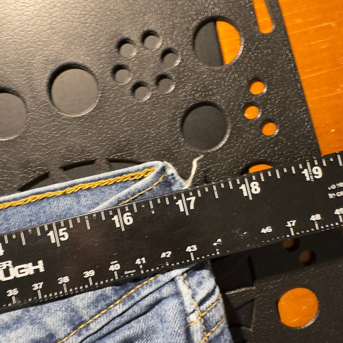 Levis 505 Regular Fit Jean Men 36x32 Blue Straight Leg Denim