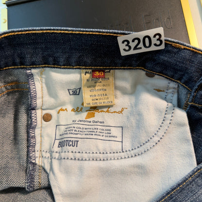 Y2K 7 For All Mankind Bootcut Jean Women 30 Blue Medium Wash
