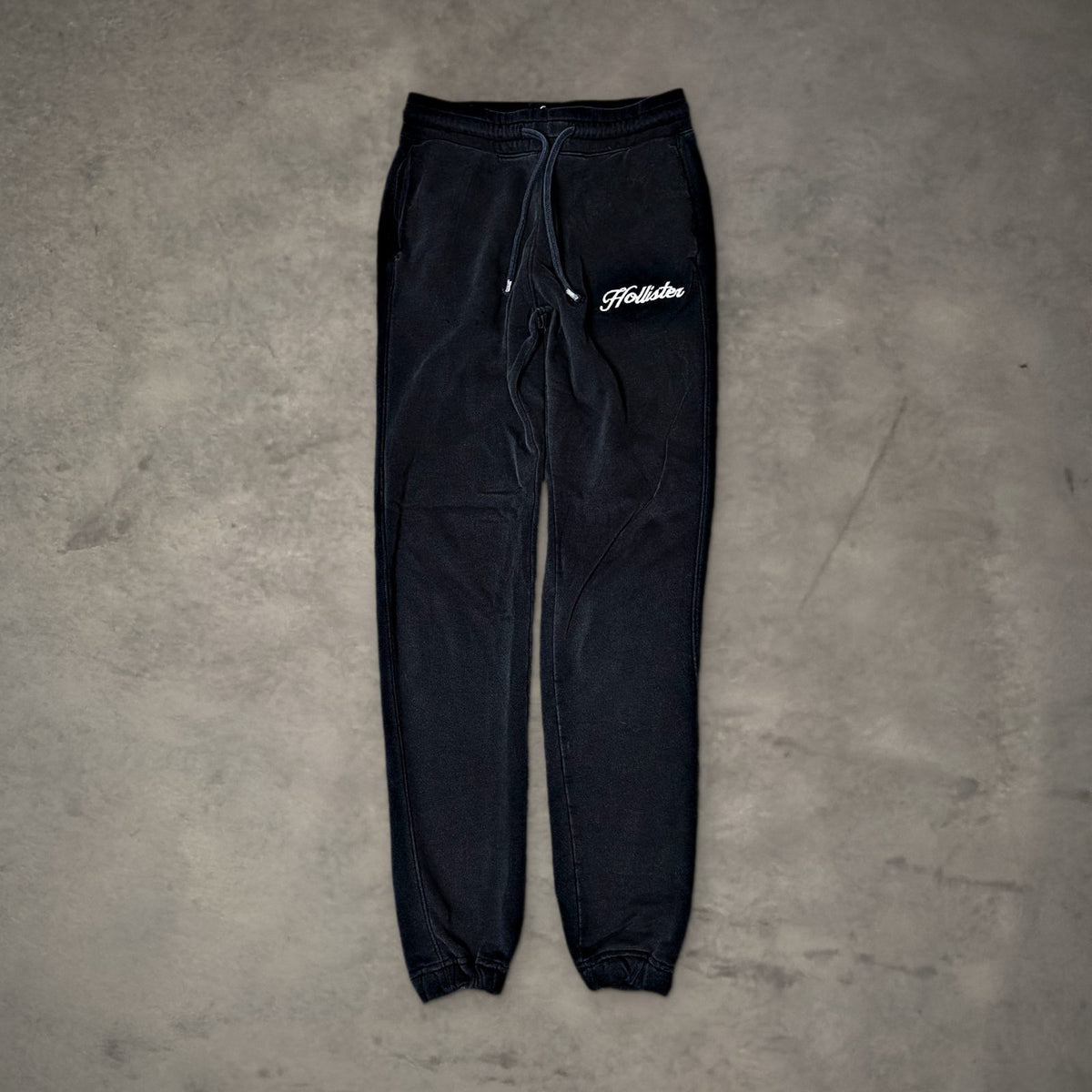 Hollister Joggers Sweatpants Mens XS Black Streetwear