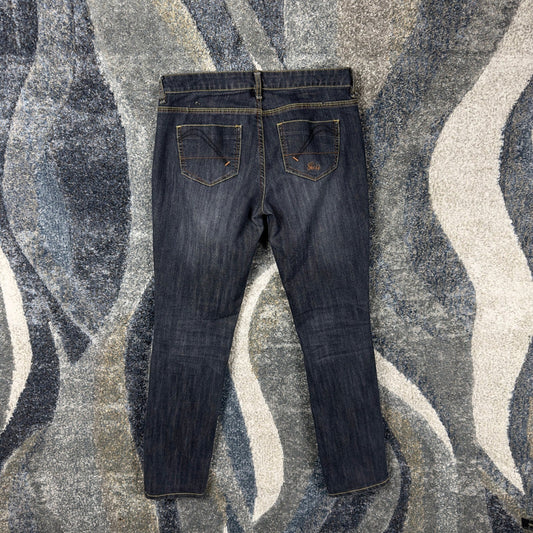 Y2K Guess Marina Skinny Jeans Womens 29 Dark Wash Low Rise