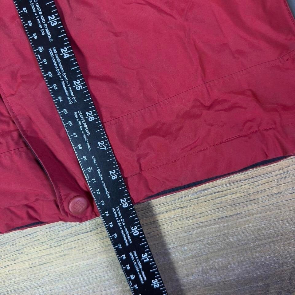 Columbia Men's Large Interchange Jacket Red Gray Gorpcore Y2K