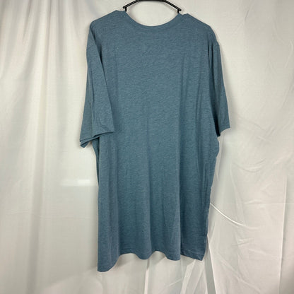 NWT Bella Canvas T-Shirt Lot of 3 Mens 3XL Blue Denim Heathered Streetwear Basic