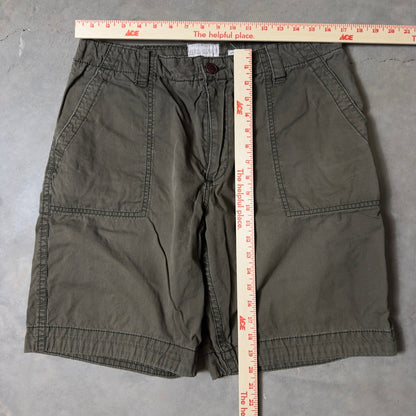Vintage Aeropostale Cargo Shorts Mens 34 Olive