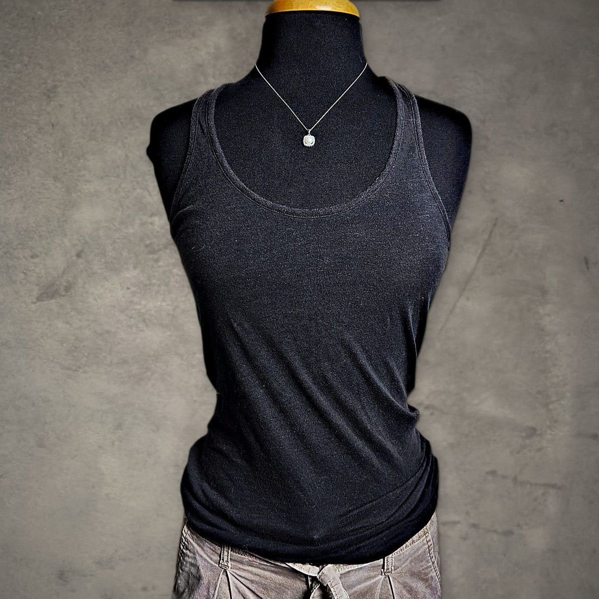 PINK Victoria's Secret Racerback Tank Womens S Black