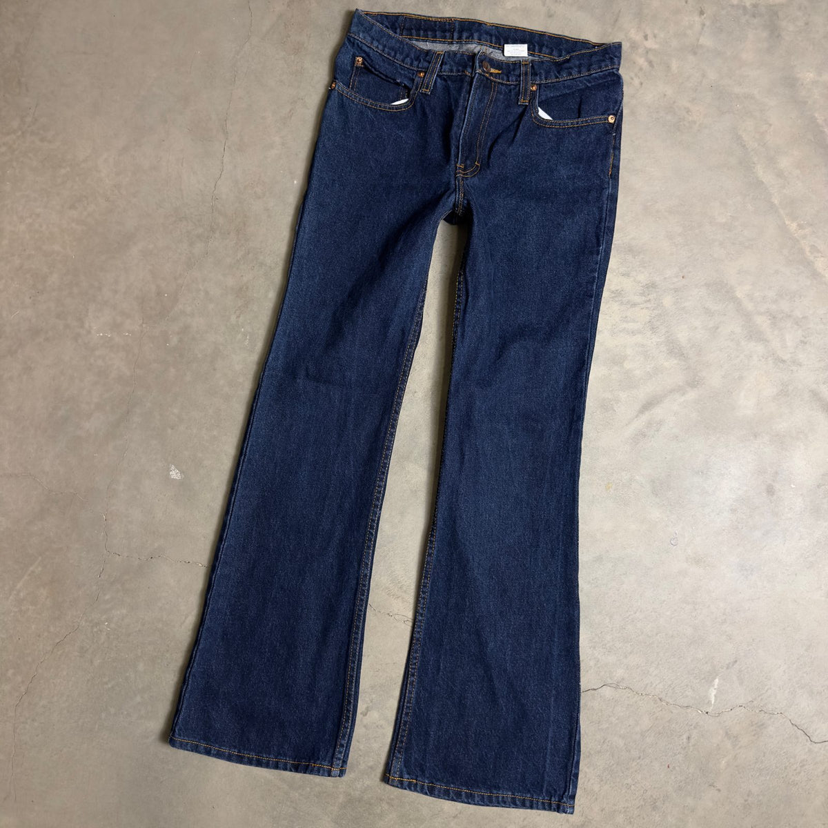 Jordache Flare Jeans Womens 9/10 Dark Wash Y2K