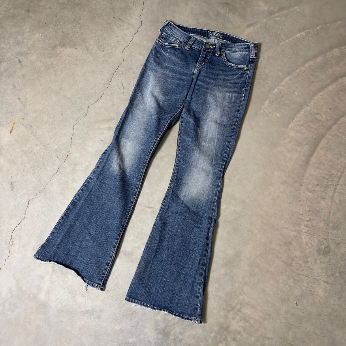 Vintage Y2K Vanity Savannah Flare Jeans Womens 25/31 Boho