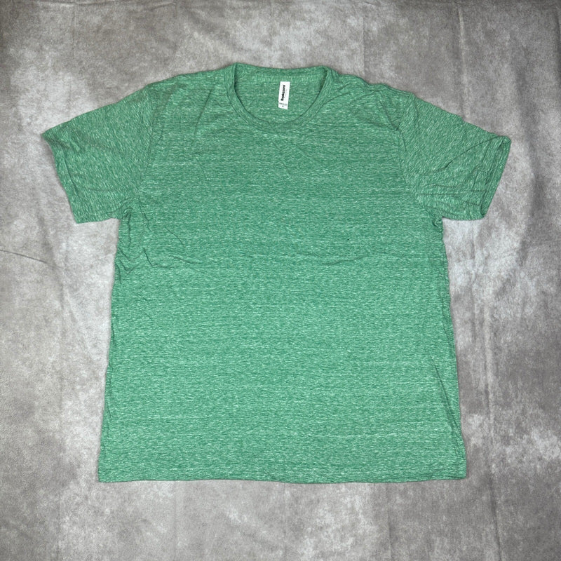 Royal Apparel Triblend T-Shirt Mens XL Kelly Green Blank NWT