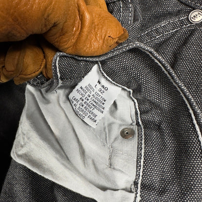 Y2K Webs Jeans Revolution Cargo Pants Mens 40x32 Gray Baggy