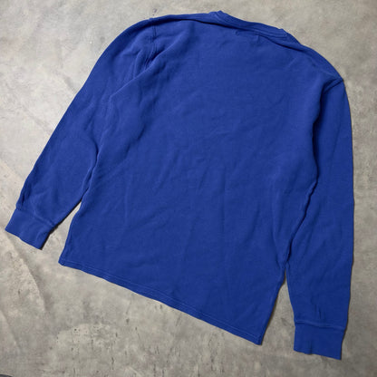 Polo Ralph Lauren Blue Long Sleeve Thermal Tee XL
