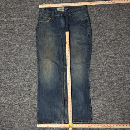 Y2K Aeropostale Benton Bootcut Jeans Mens 30x30 Frayed
