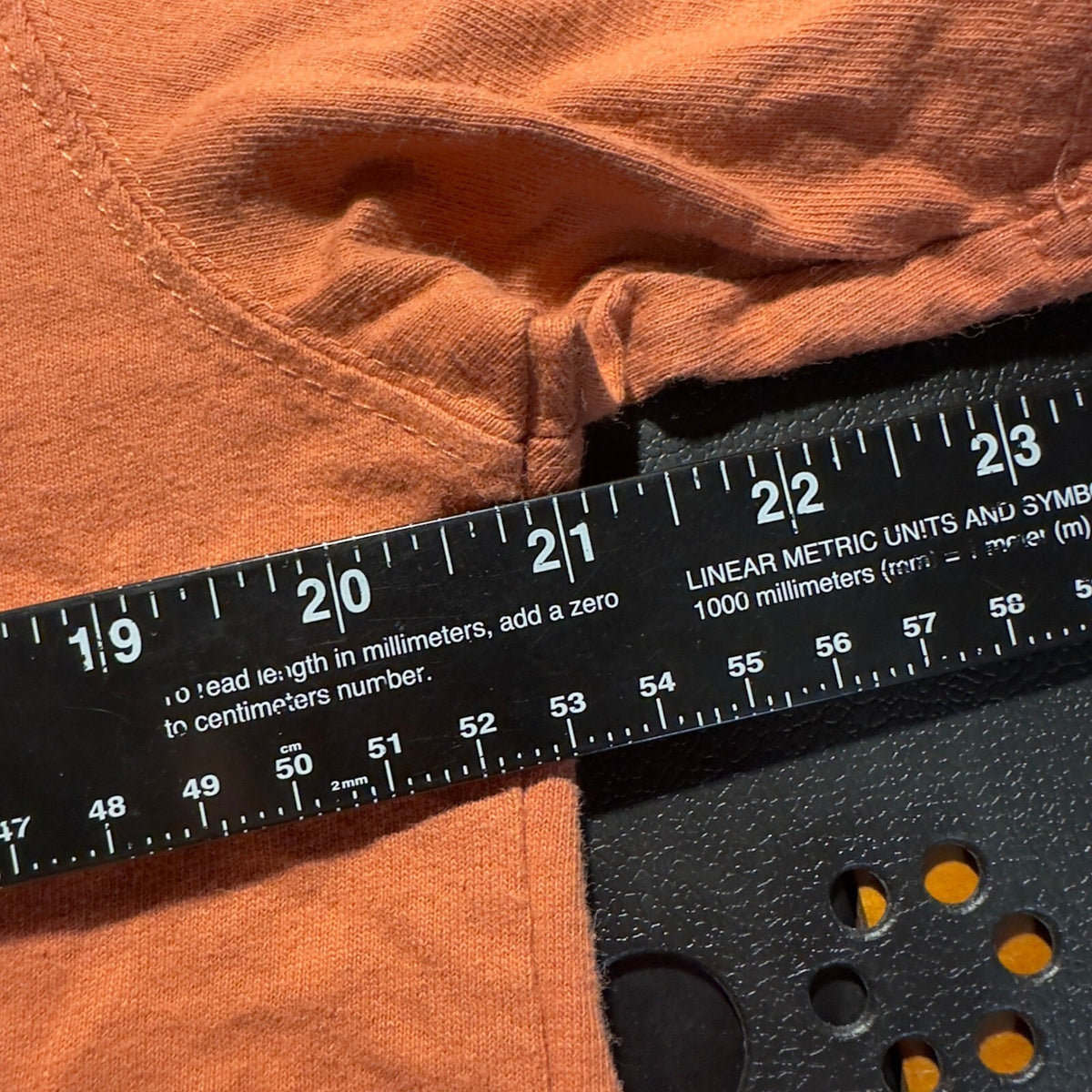 Carhartt Pocket T-Shirt Mens S Orange Loose Fit Workwear Tee