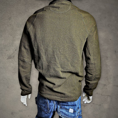 REI Fleece Pullover Mens M Olive Green Gorpcore