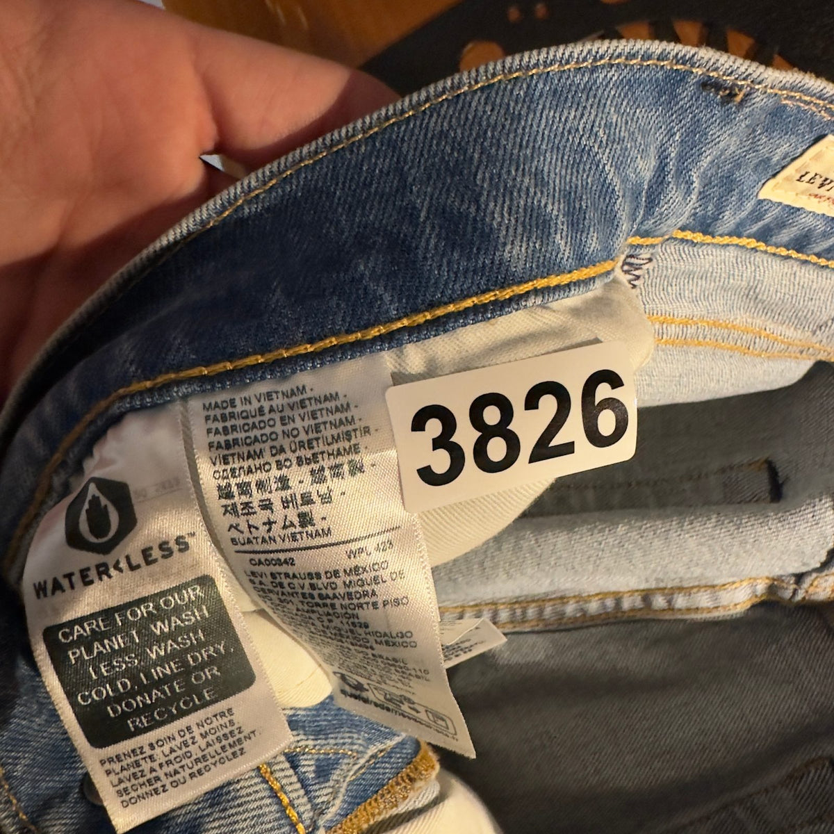 Levi's Premium 517 Bootcut Mens Western Jeans W31 L30 Light