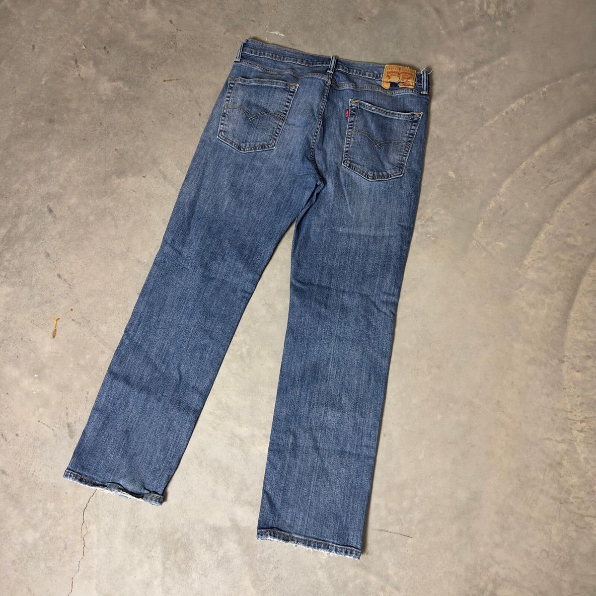 Levi's 514 Straight Fit Jeans Mens 36x30 Blue