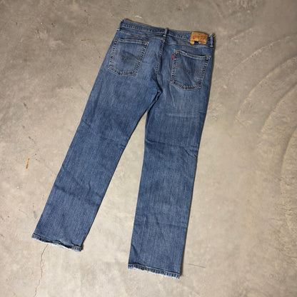 Levi's 514 Straight Fit Jeans Mens 36x30 Blue