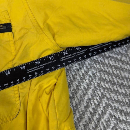 EBTEK Jacket Womens M Yellow Insulated Hooded Outdoor Winter Parka