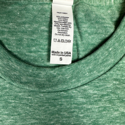 Royal Apparel Triblend T-Shirt Mens S Kelly Green Blank NWT