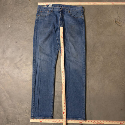 Levi's Premium 501 ST Straight Taper Jeans Mens 38x34 Wash