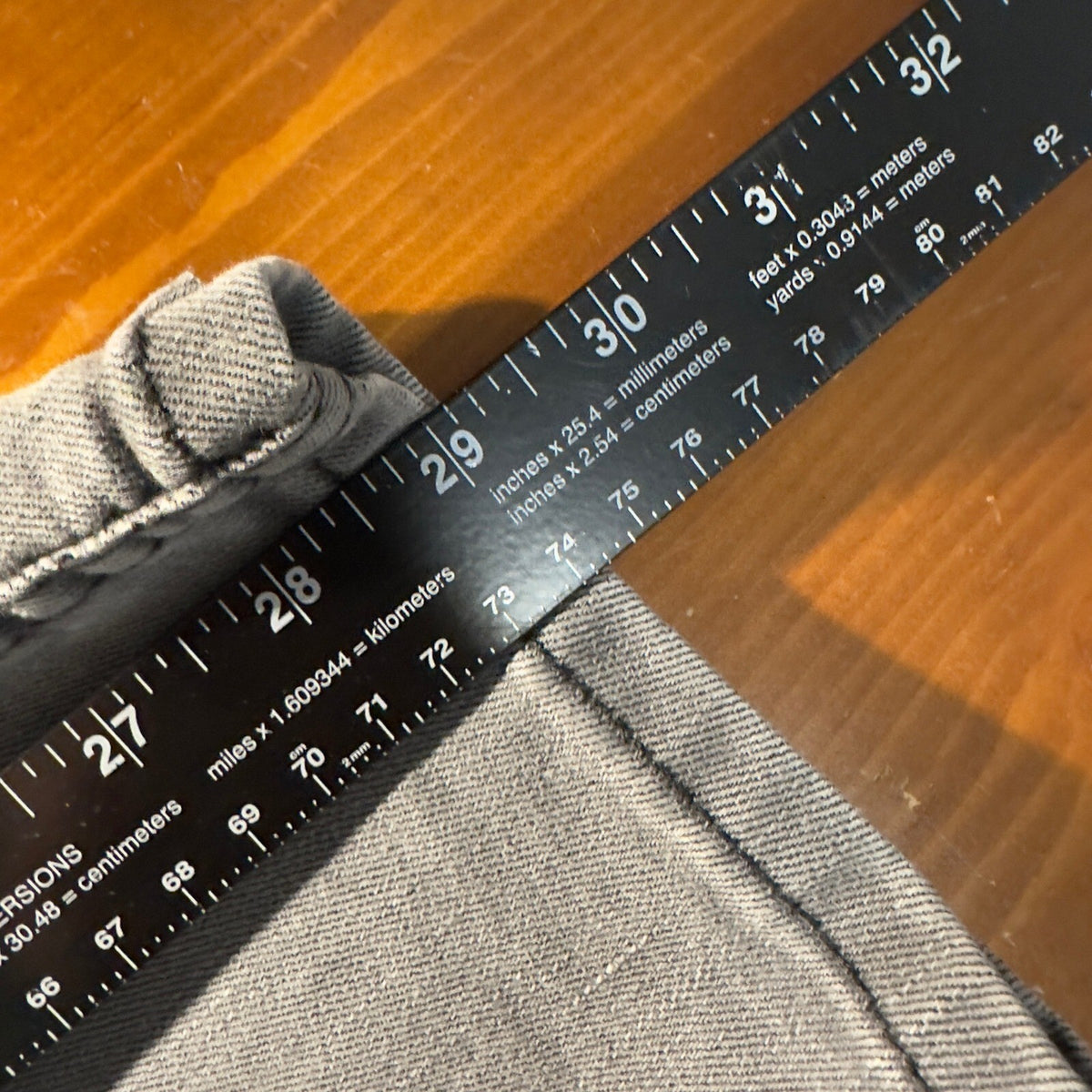 Levi's 511 Slim Fit Jeans Mens 30x30 Grey